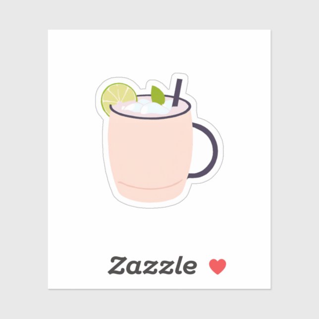Sticker Moscou Mule (Feuille)