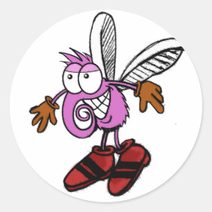 sticker_Mosquito Runder Aufkleber