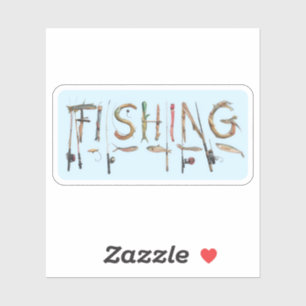 Sticker Mot de pêche
