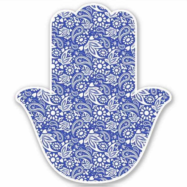 Sticker Motif bohémien Hamsa main (Devant)