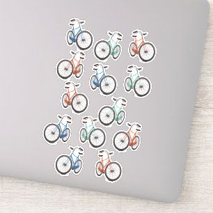 Sticker Motif de cycle