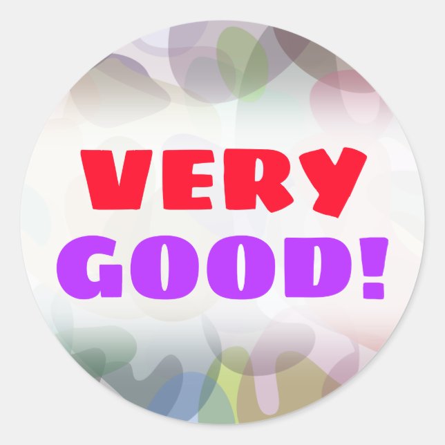 Sticker Motif de Look Blob multicolore (Devant)