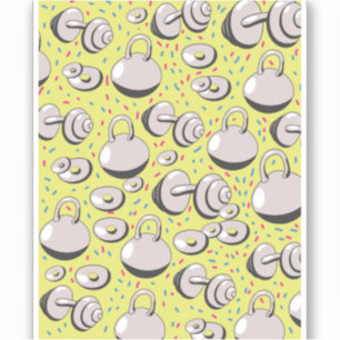 Sticker Motif de poids