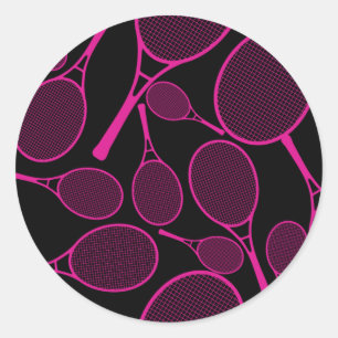 Sticker Motif de raquette de tennis