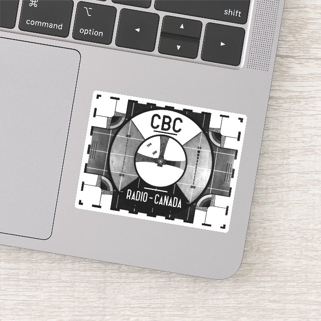 Sticker Motif de test CBC (Détail)