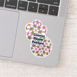 Sticker Motif Fleurs Cosmos