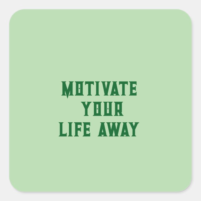 Sticker Motivate (Devant)