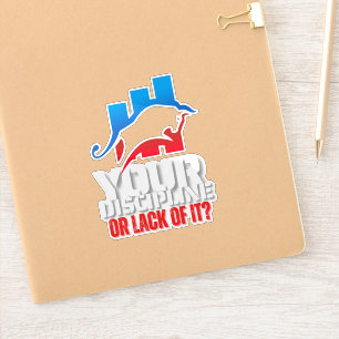 Sticker Motivation du trader Haussier Discipline