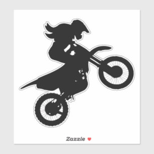 Sticker Moto Cross pour Filles