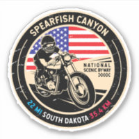 Moto Spefish Canyon Dakota du Sud