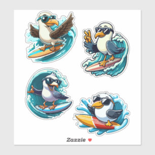 Sticker Mouettes