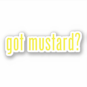 Sticker moutarde obtenue ?