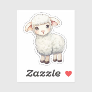 Sticker mouton de dessin