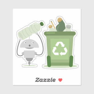 Sticker Moyens de recyclage