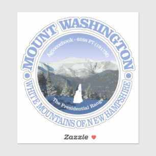 Sticker Mt Washington