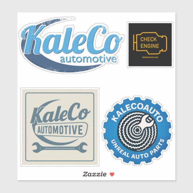 Sticker Multi KaleCoAuto Pack  (Feuille)