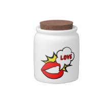 Sticker - Mund Sprechblase + DEIN TEXT & IDEE 1