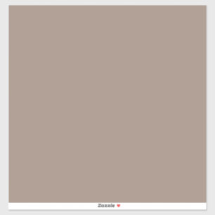 Sticker mur marron avec