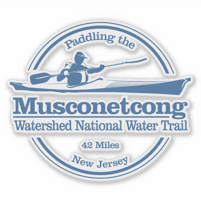 Sticker Musconetcong River (SK) (Devant)