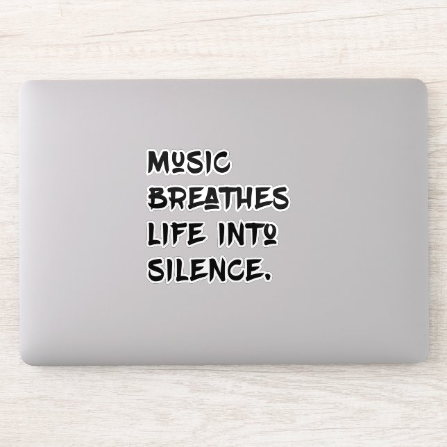 Sticker Music and Silence (Ordinateur)