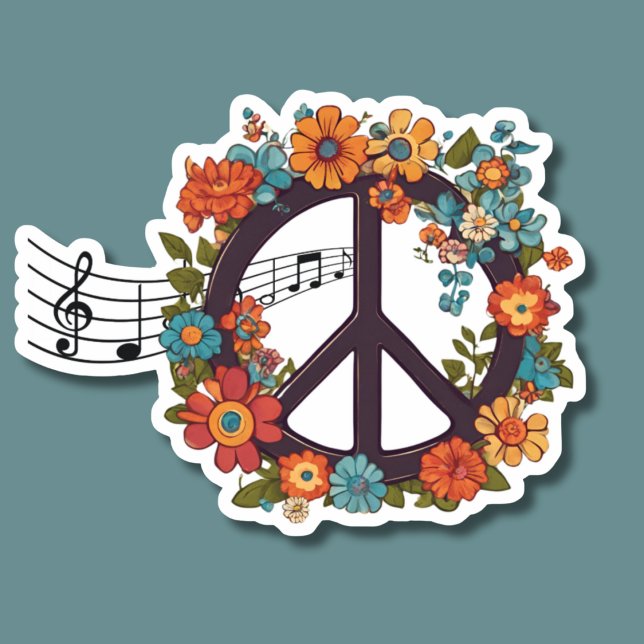 Sticker Musique calme imperméable (Créateur téléchargé)