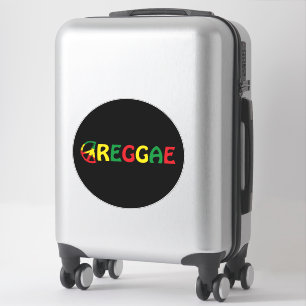 Sticker Musique reggae