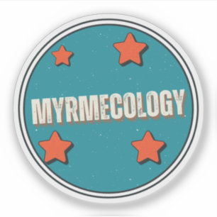 Sticker Myrmécologie