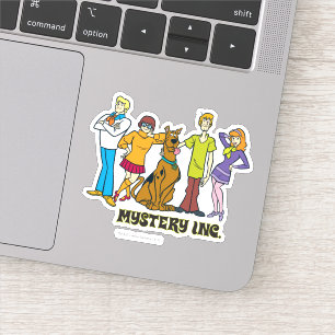 Sticker Mystère debout inc. de bande entière