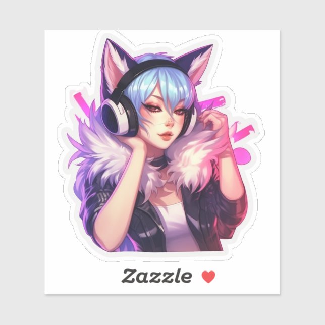 Sticker Nachtdance (Blatt)