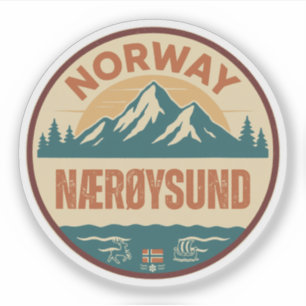 Sticker Nærøysund, Norvège Norvège