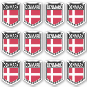 Sticker National - Danemark