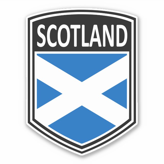 Sticker National - Ecosse (Devant)