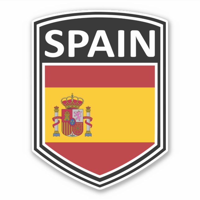 Sticker National - Espagne (Devant)