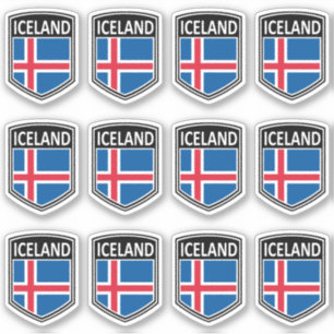 Sticker National - Islande
