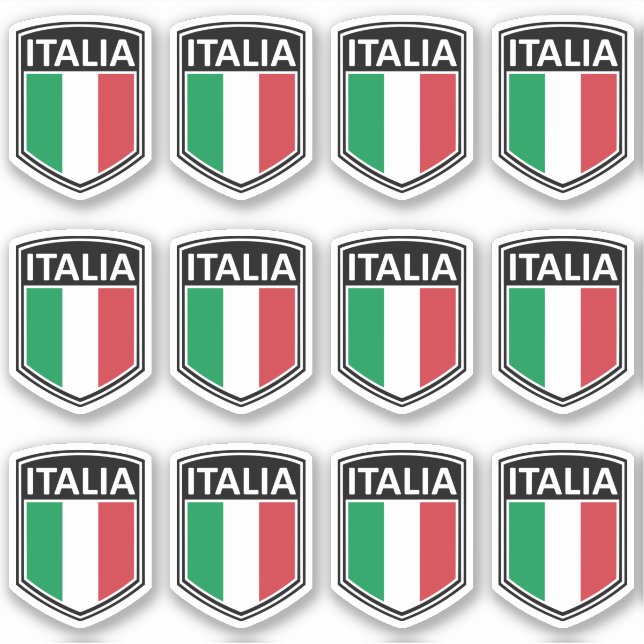 Sticker National - Italia (Devant)