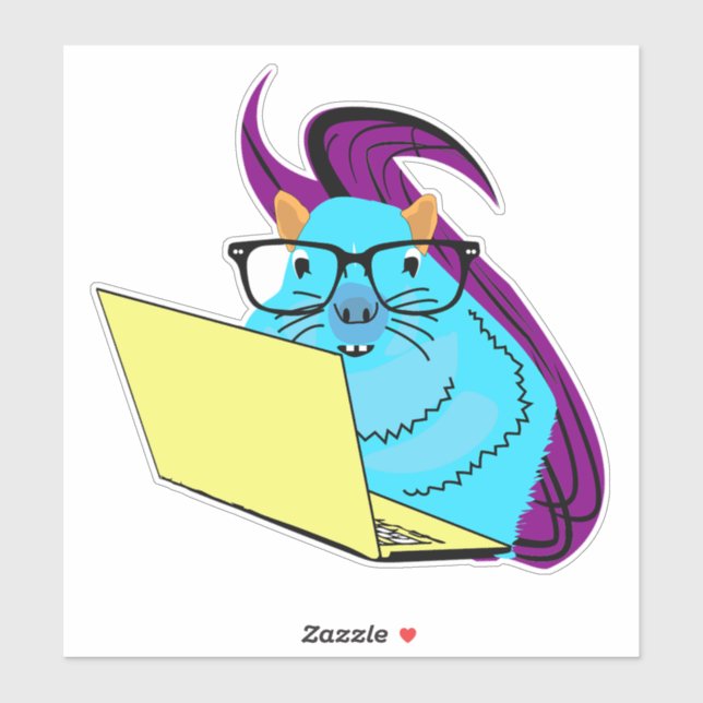 Sticker Naughty Squirrel #120 (Feuille)