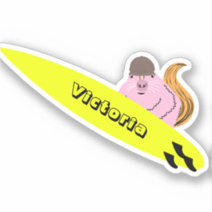 Sticker Naughty Squirrel #1994 Surf