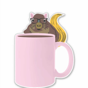 Sticker Naughty Squirrel #205