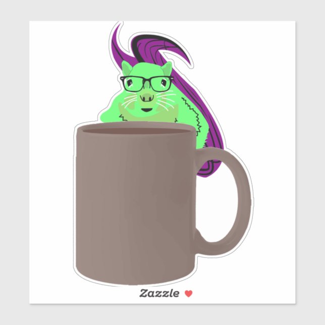 Sticker Naughty Squirrel #978 (Feuille)