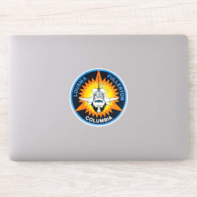 Sticker Navette spatiale de la NASA Columbia STS-3 (Ordinateur)