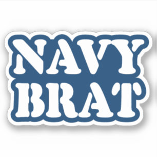 STICKER NAVY BRAT