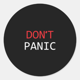 Sticker - NE PANIQUE PAS