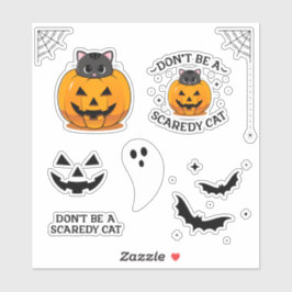 Sticker Ne soyez pas un chaton caressé coutouts