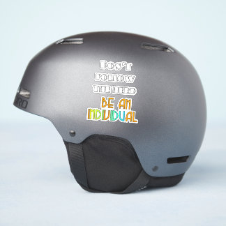 Sticker Ne suivez pas le troupeau - Soyez un individu