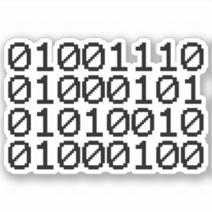 STICKER NERD BINAIRE