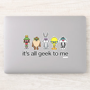 Sticker Nerds LOONEY TUNES™ - Tous Geeks pour moi