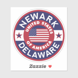 Sticker NEWARK, Delaware