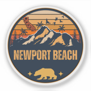 Sticker Newport Beach, Californie
