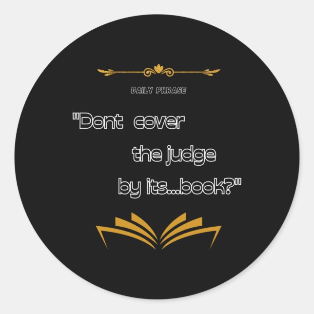 Sticker nicht buchen (Vorderseite)