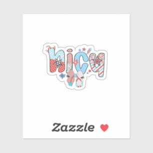 Sticker NICU Nurse 4 juillet American Nurse